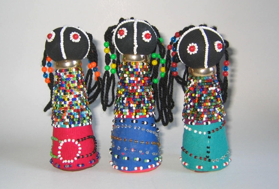 Ndebele Perlenpuppe